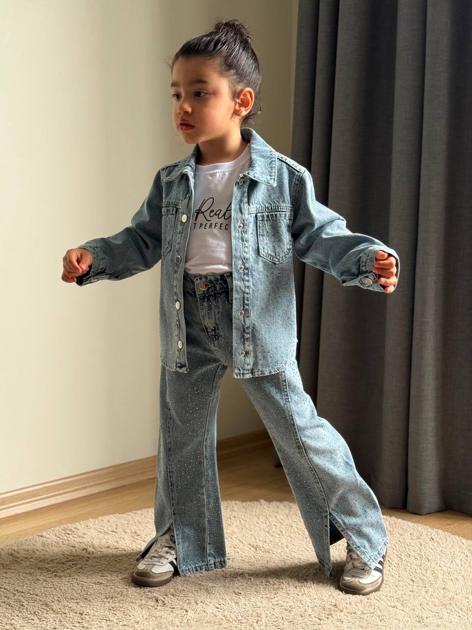 Boy Boy Kids 1026 · Mavi toptan Kız Çocuk