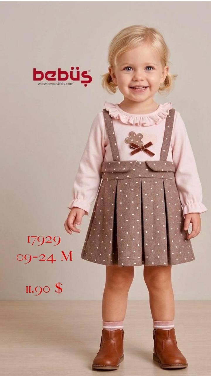 Bebüş Kids 17929 toptan Kız Çocuk