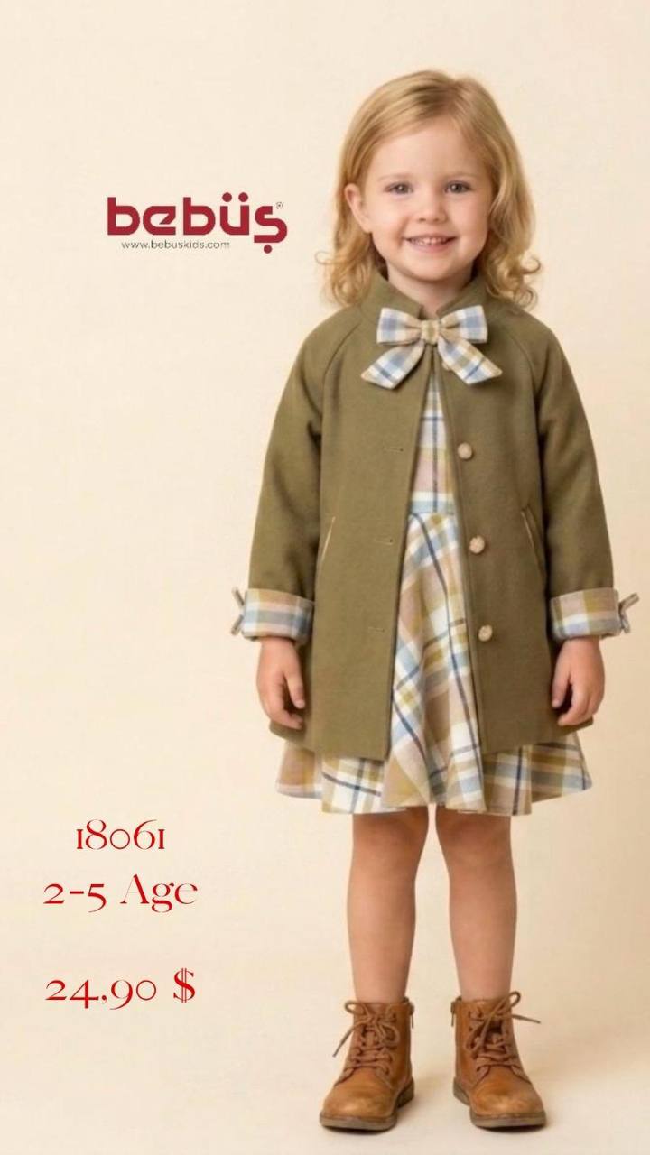 Bebüş Kids 18061 toptan Kız Çocuk