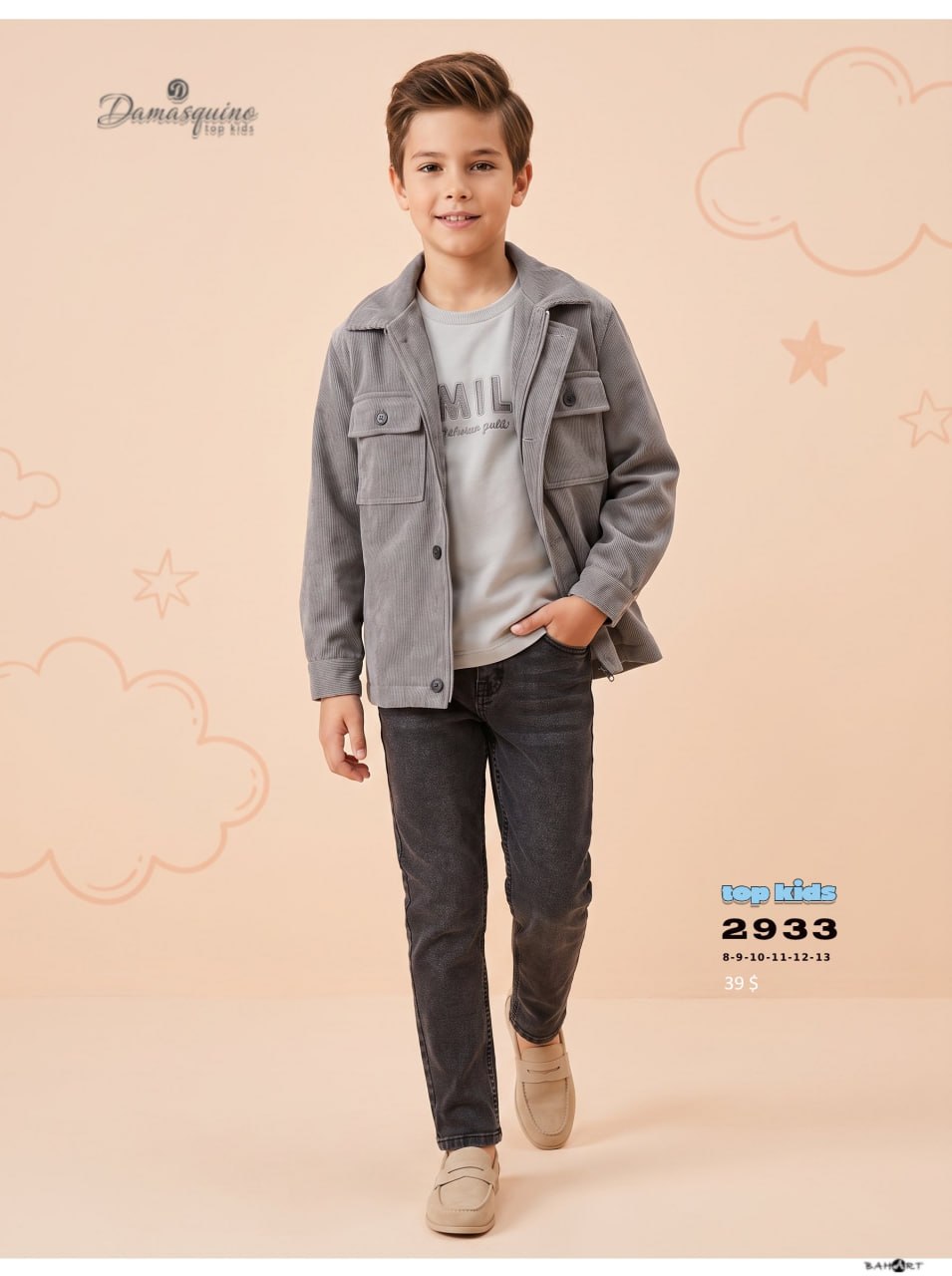 Damasquino Kids 2933 toptan Erkek Çocuk