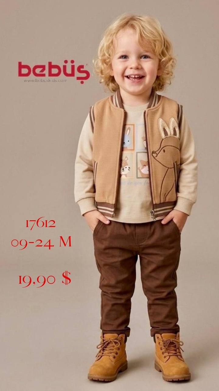 Bebüş Kids 17612 toptan Erkek Çocuk