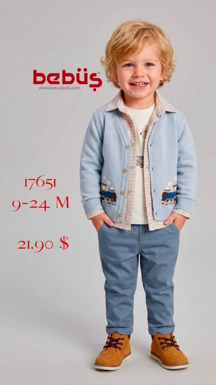 Bebüş Kids 17651 toptan Erkek Çocuk