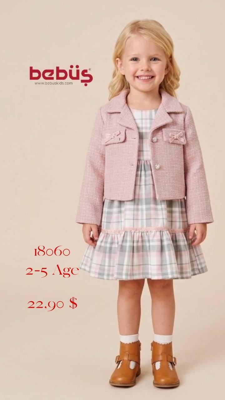Bebüş Kids 18060 toptan Kız Çocuk