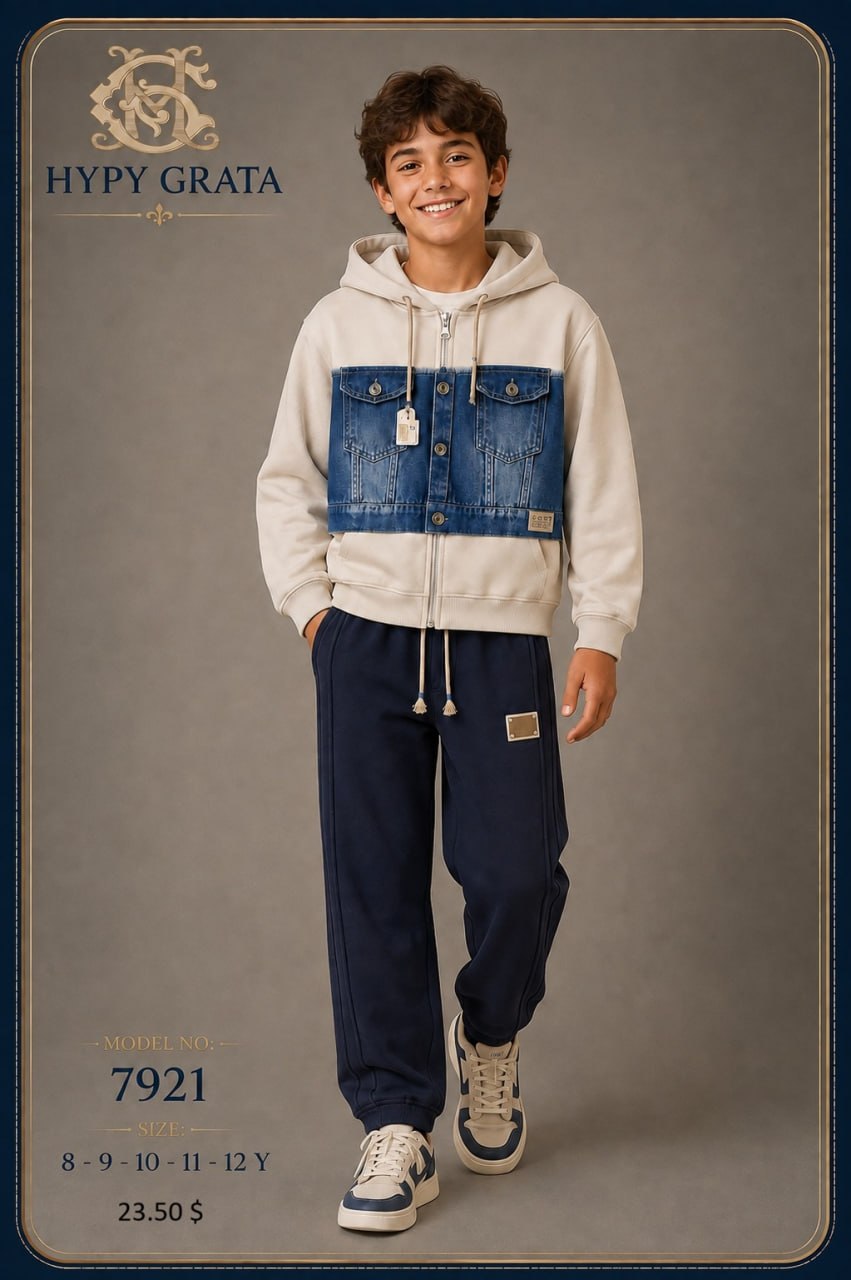 Hype&Grata Kids 7921 toptan Erkek Çocuk