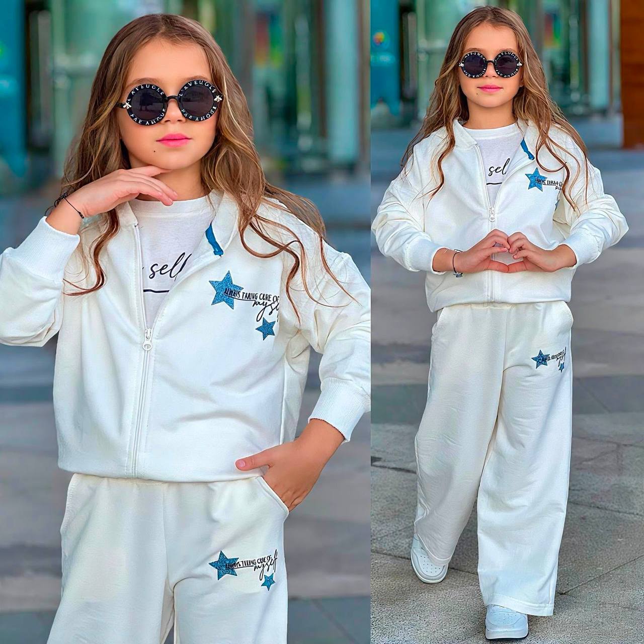 Bam Bam Kids 6724 · White wholesale Girls