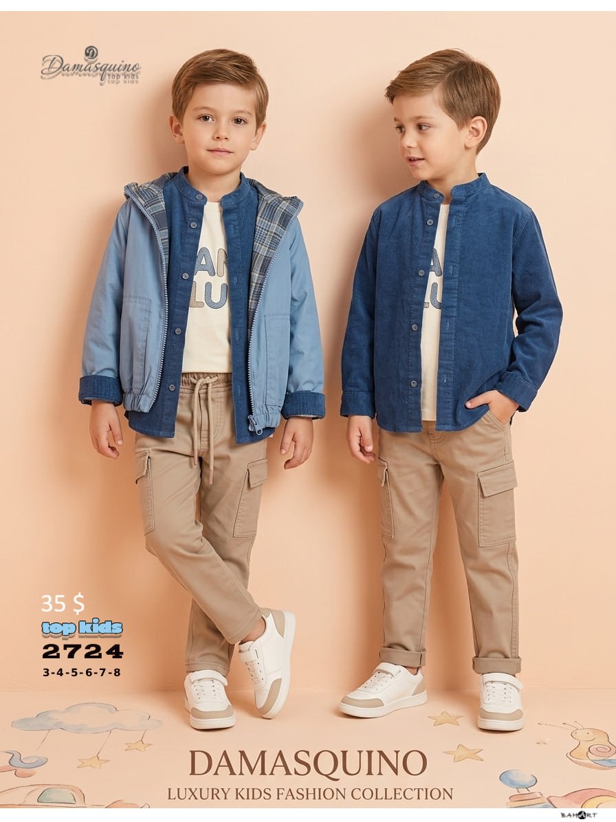 Damasquino Kids 2724 toptan Erkek Çocuk