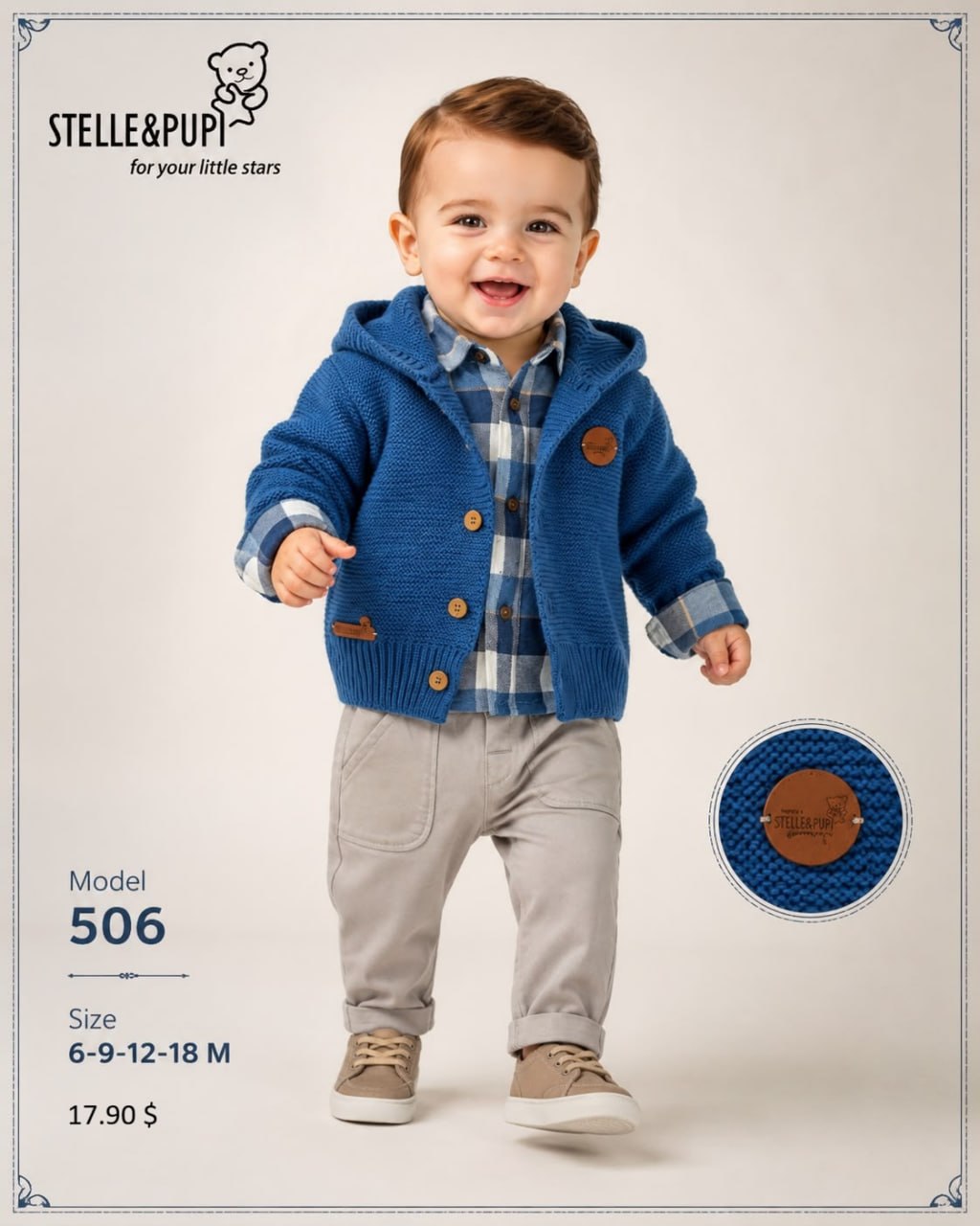 Stelle & Pupi Kids 506 — Garçons en gros
