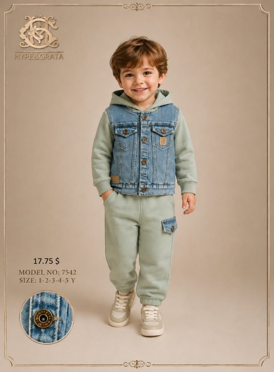 Damasquino Kids 7542 toptan Erkek Çocuk