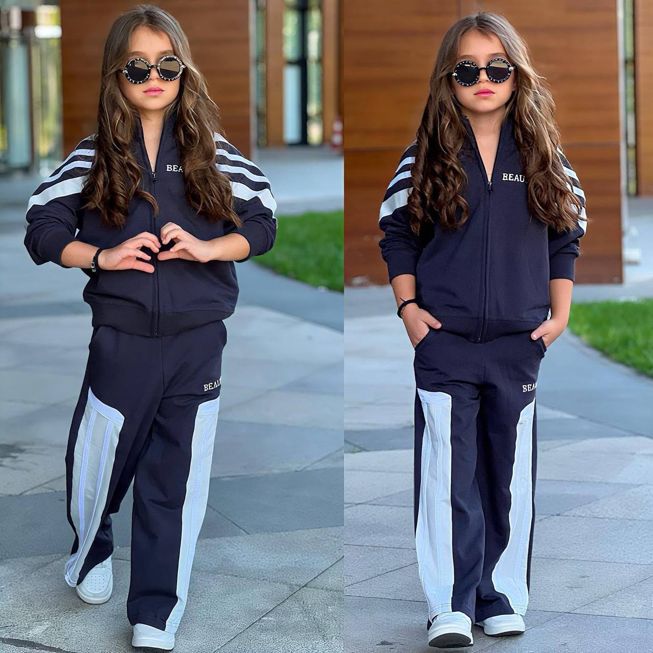 Bam Bam Kids 6712 · Anthracite wholesale Girls