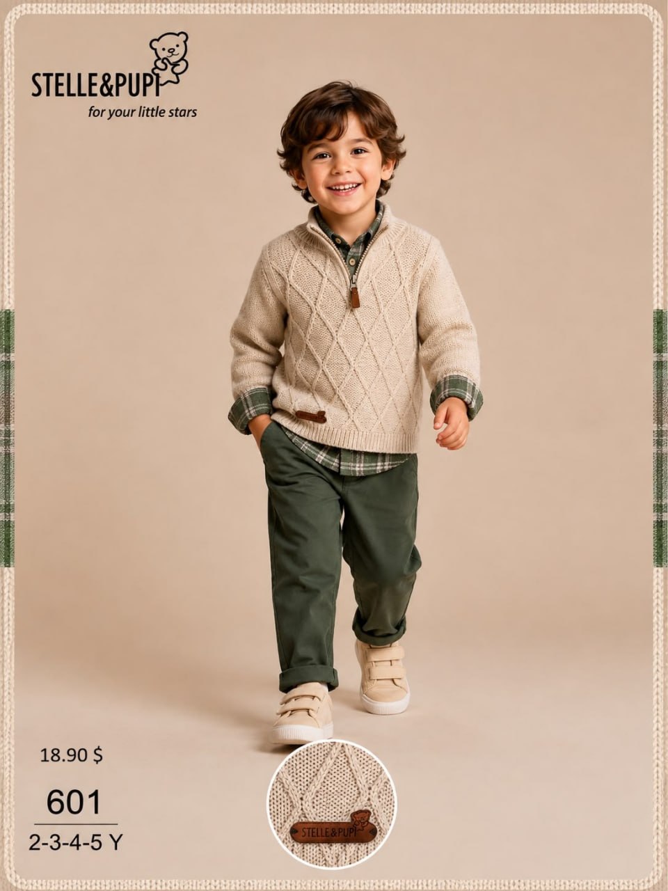 Stelle & Pupi Kids 601 — Garçons en gros