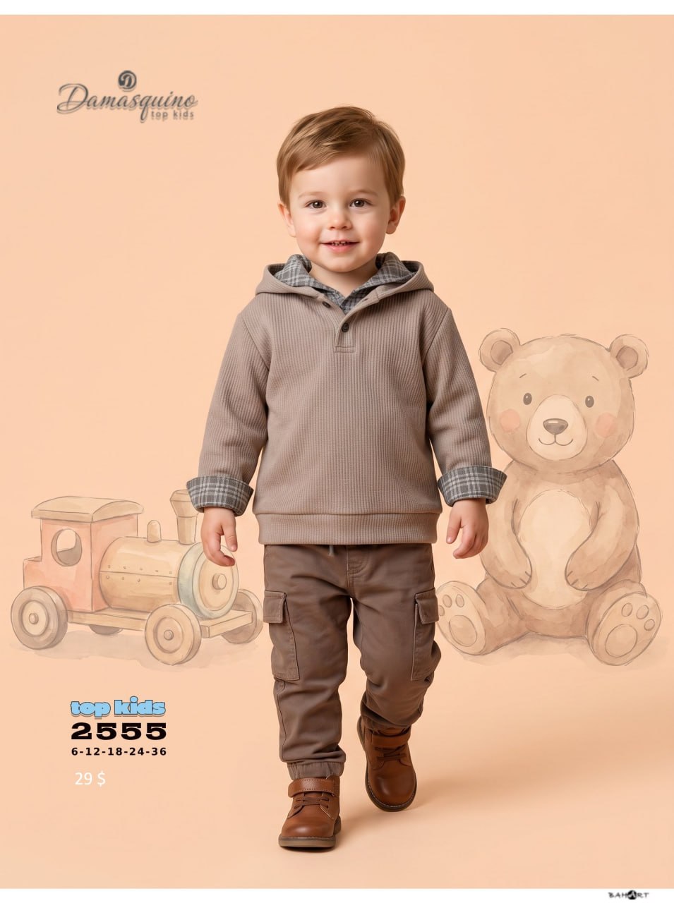 Damasquino Kids 2555 toptan Erkek Çocuk