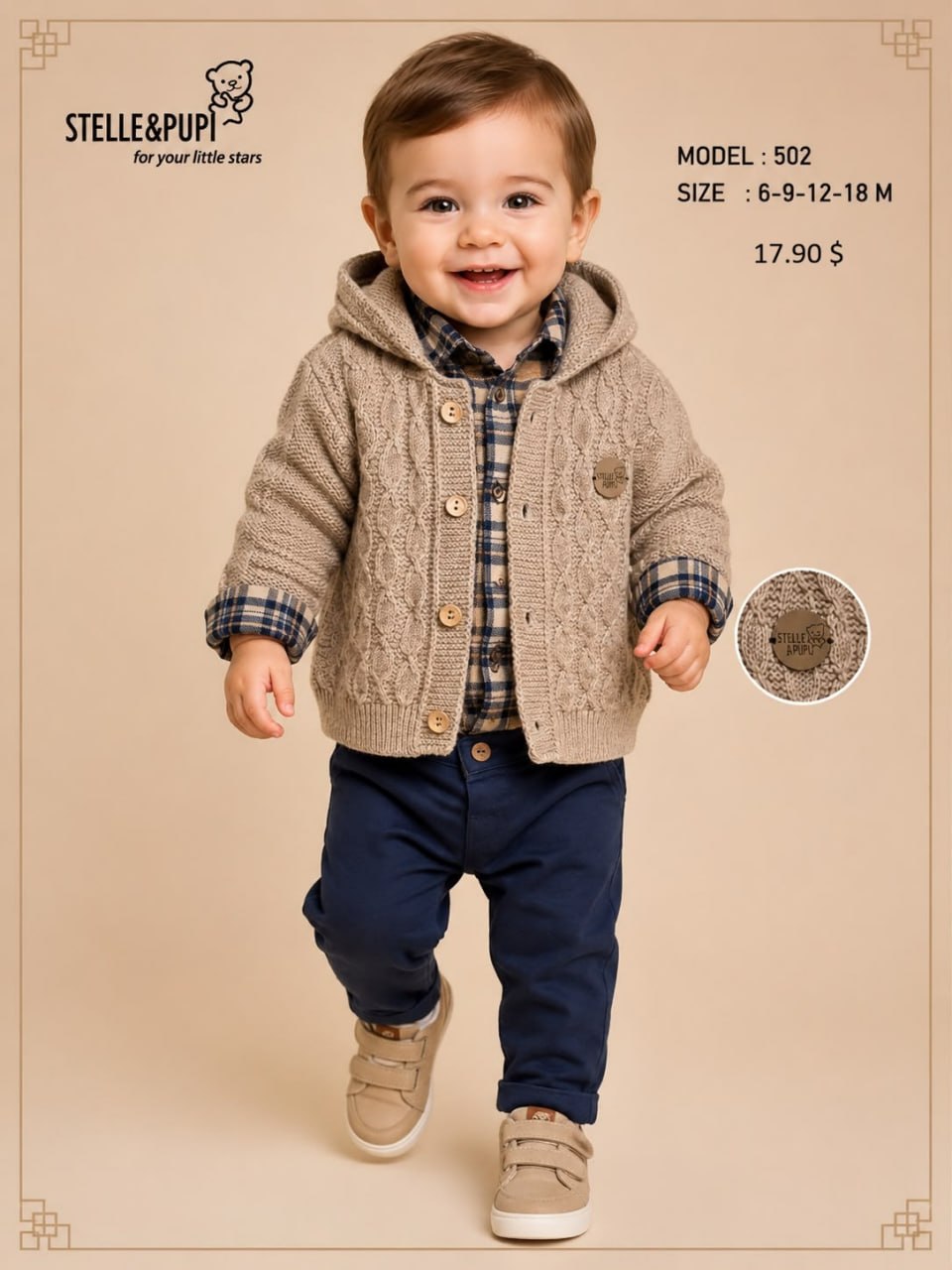 Stelle & Pupi Kids 502 — Garçons en gros