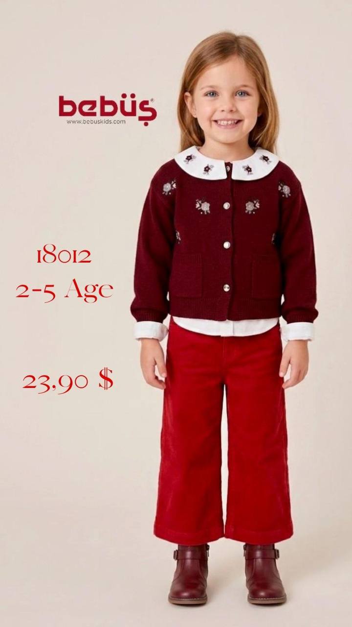 Bebüş Kids 18012 toptan Kız Çocuk