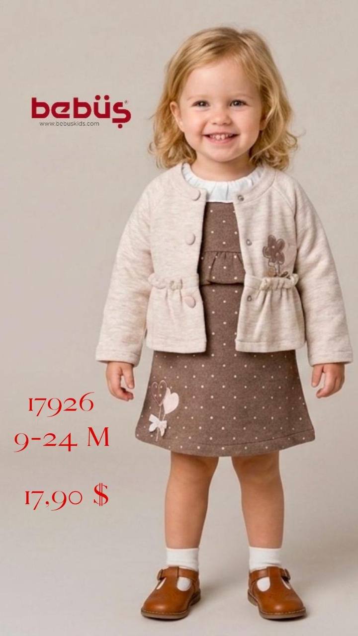 Bebüş Kids 17926 toptan Kız Çocuk