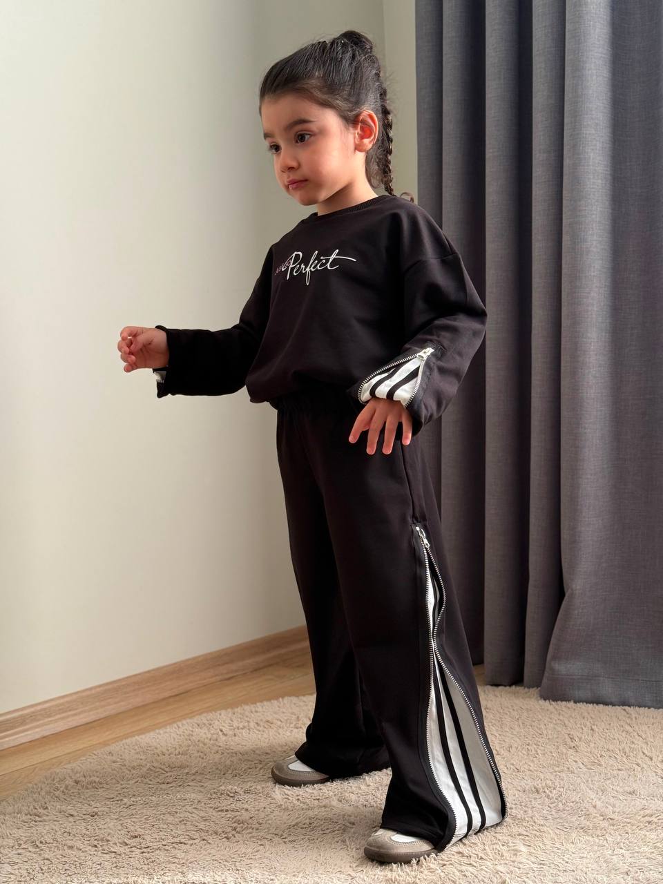 Boy Boy Kids 1010 · Kahverengi toptan Kız Çocuk