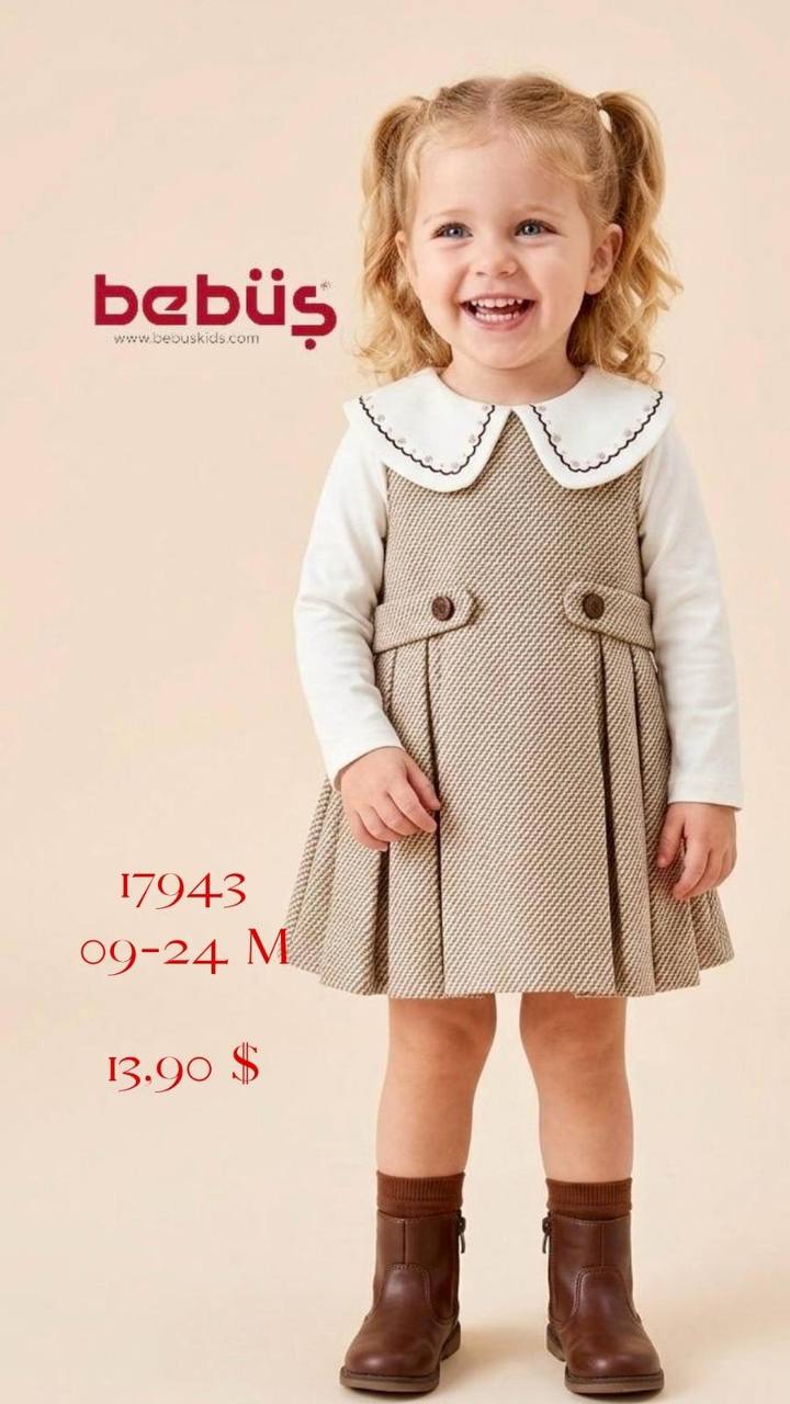 Bebüş Kids 17943 toptan Kız Çocuk