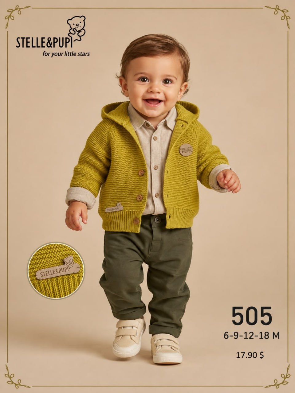 Stelle & Pupi Kids 505 — Garçons en gros