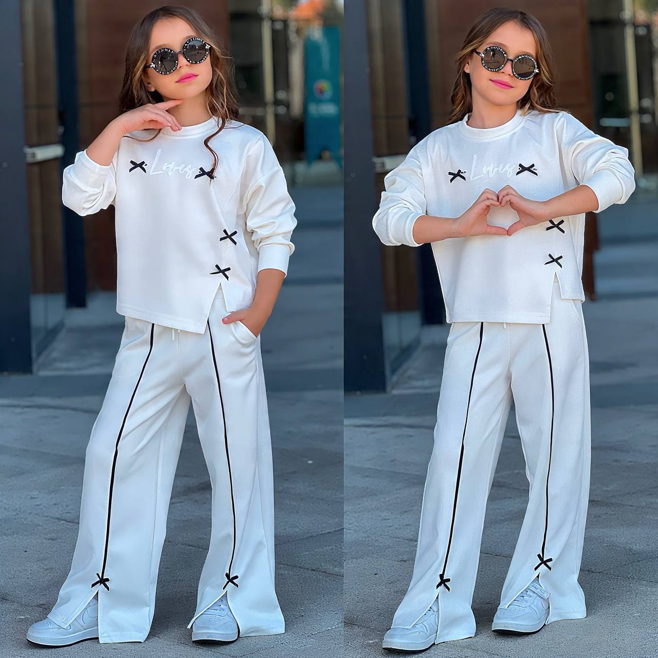 Bam Bam Kids 6706 · White wholesale Girls
