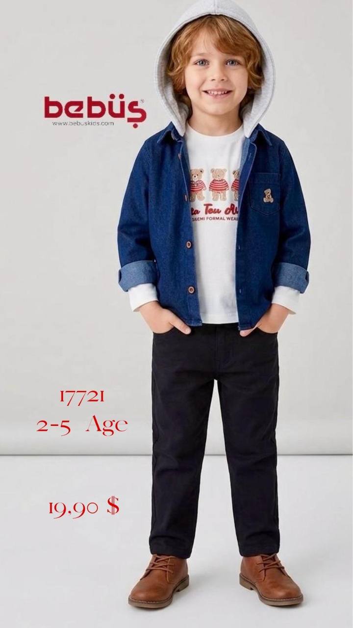 Bebüş Kids 17721 toptan Erkek Çocuk