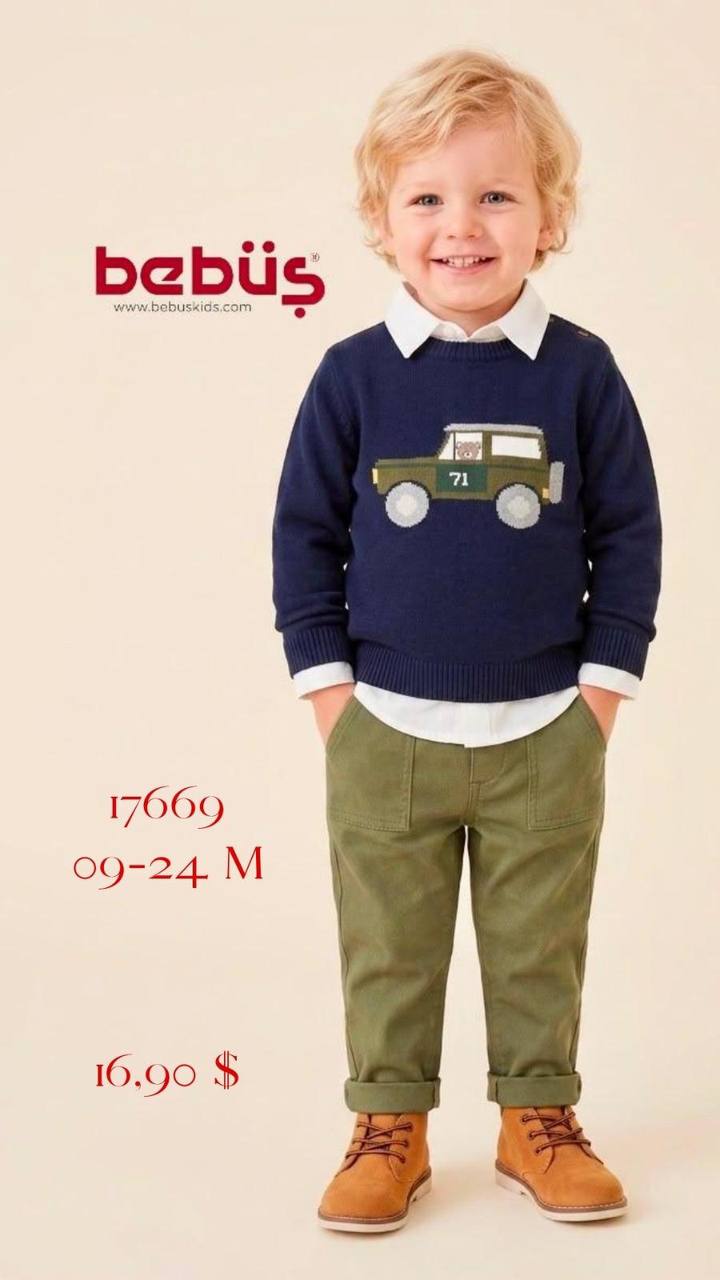 Bebüş Kids 17669 toptan Erkek Çocuk