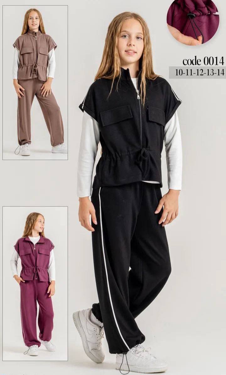 Sonöz Kids 0014 · Burgundy wholesale Girls