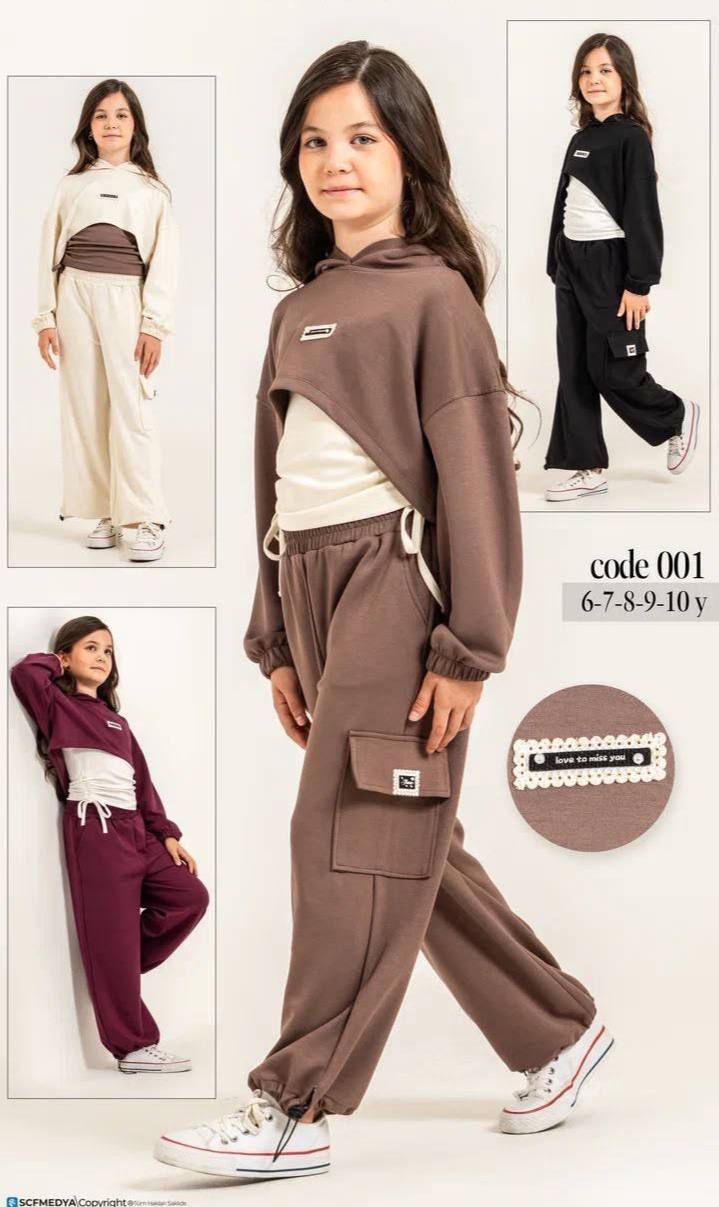 Sonöz Kids 001 · Burgundy wholesale Girls
