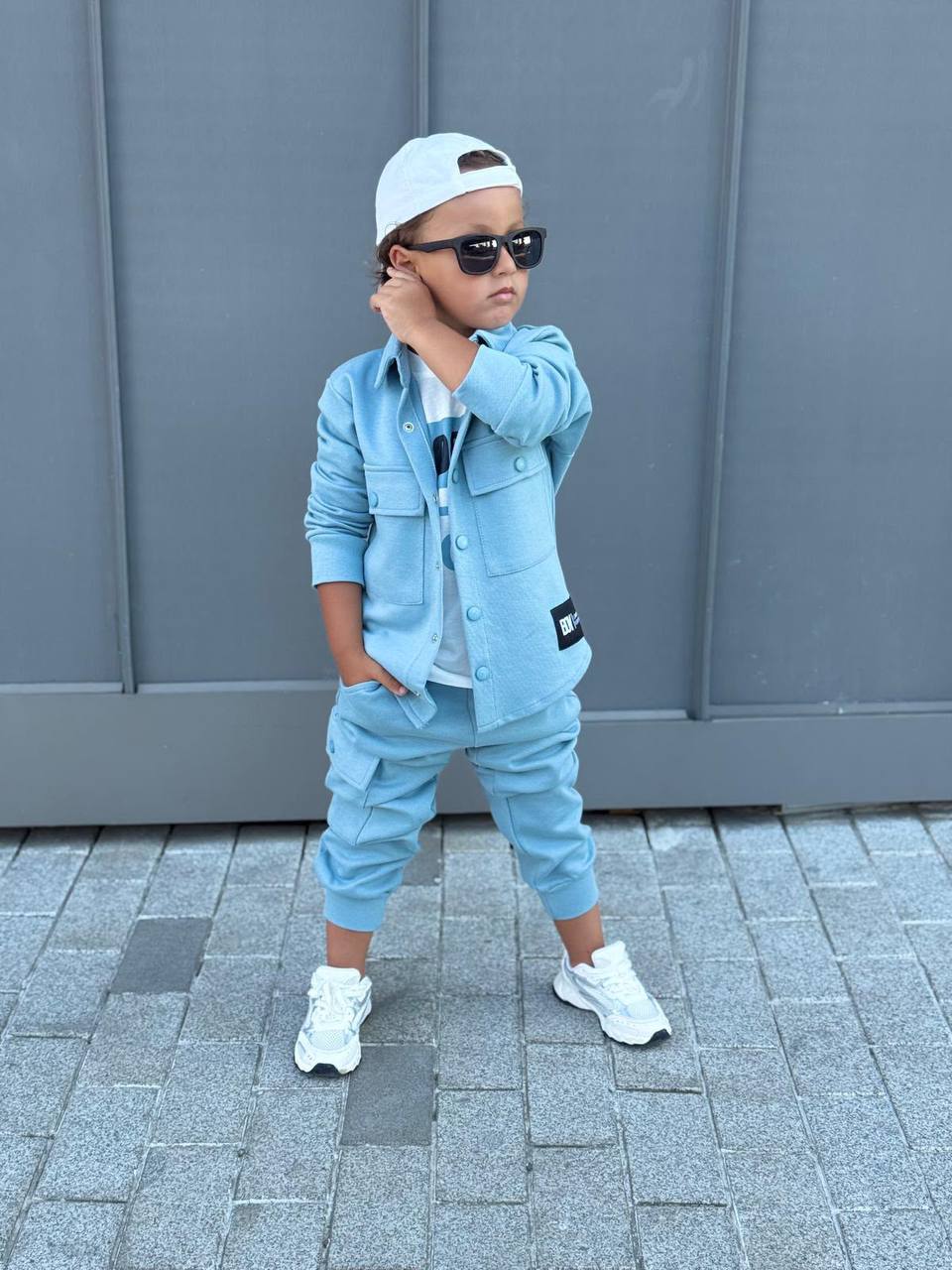 Boy Boy Kids 1021 · Açık mavi toptan Erkek Çocuk