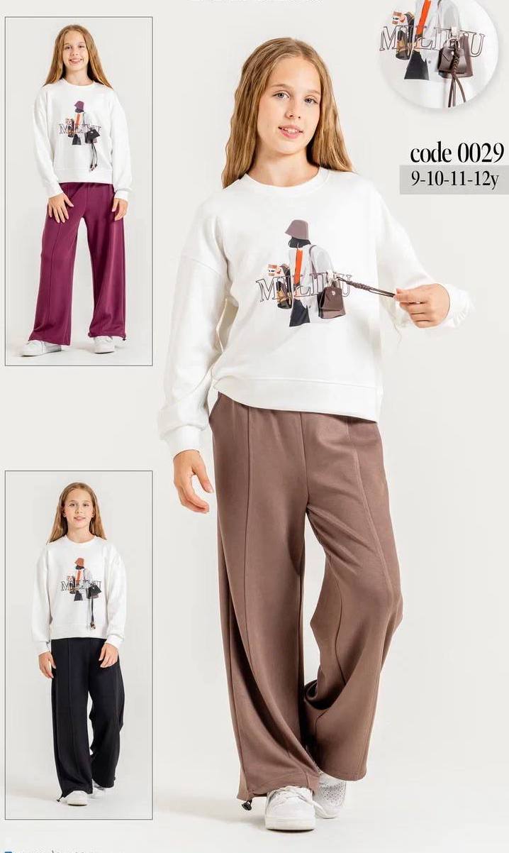 Sonöz Kids 0029 · Burgundy wholesale Girls