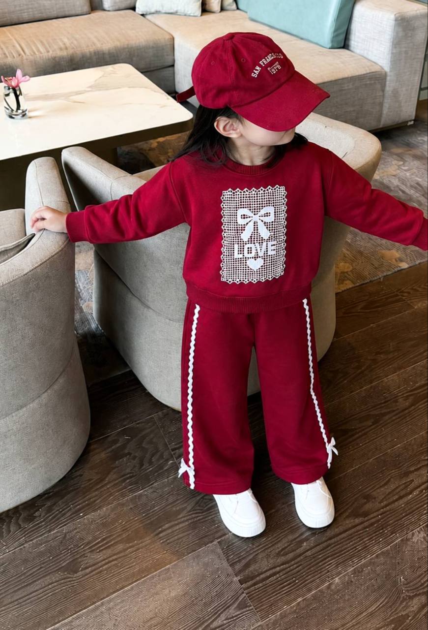 Unicorn Kids Love Bsk Tracksuit wholesale Girls