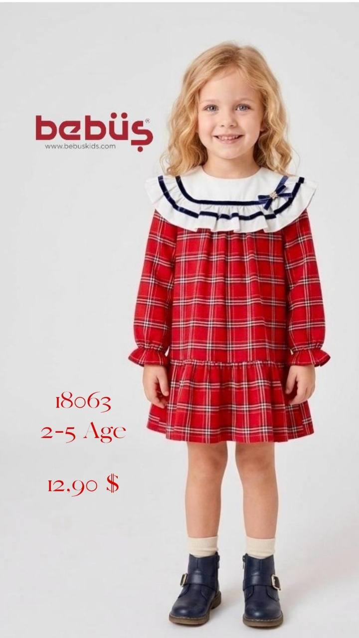 Bebüş Kids 18063 toptan Kız Çocuk