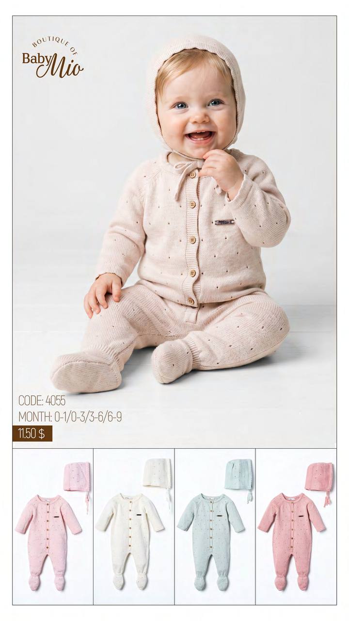 Baby Mio 4055 · Beige — Nouveau-né en gros