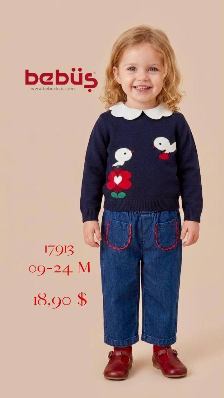 Bebüş Kids 17913 toptan Kız Çocuk
