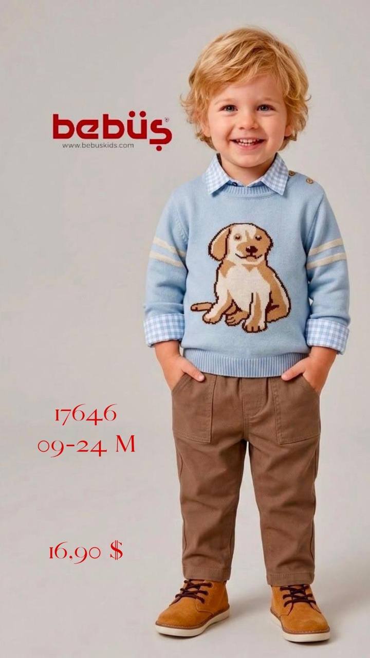 Bebüş Kids 17646 toptan Erkek Çocuk