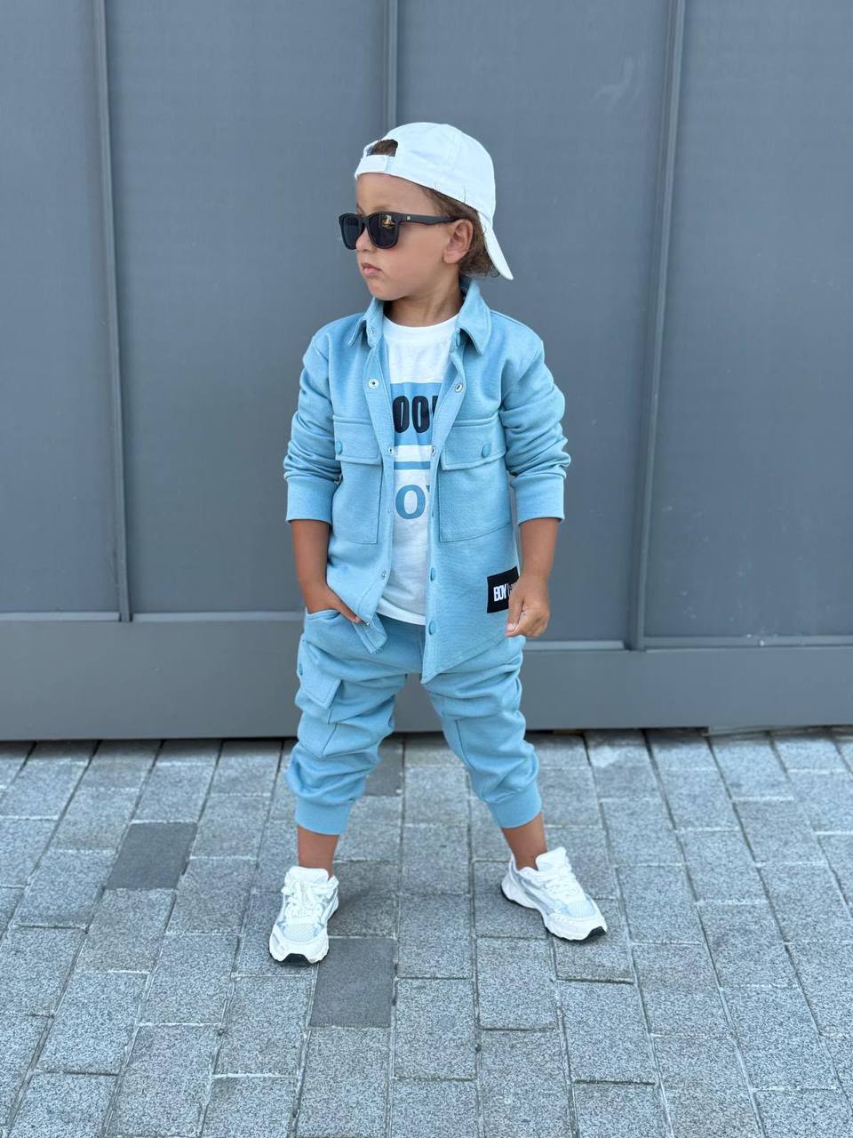 Boy Boy Kids 1021 · Açık mavi toptan Erkek Çocuk