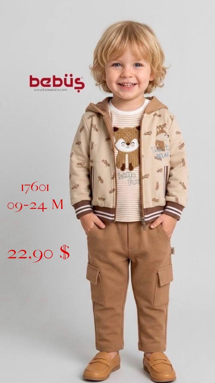 Bebüş Kids 17601 toptan Erkek Çocuk