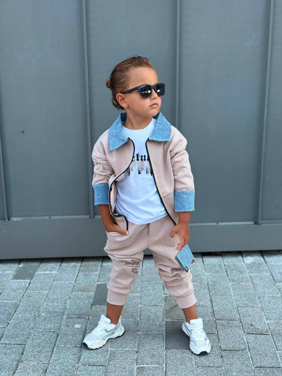 Boy Boy Kids 1020 · Bej toptan Erkek Çocuk