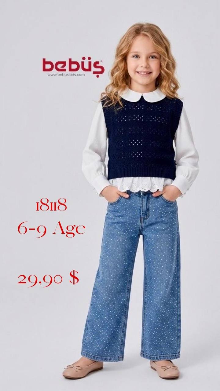 Bebüş Kids 18118 toptan Kız Çocuk