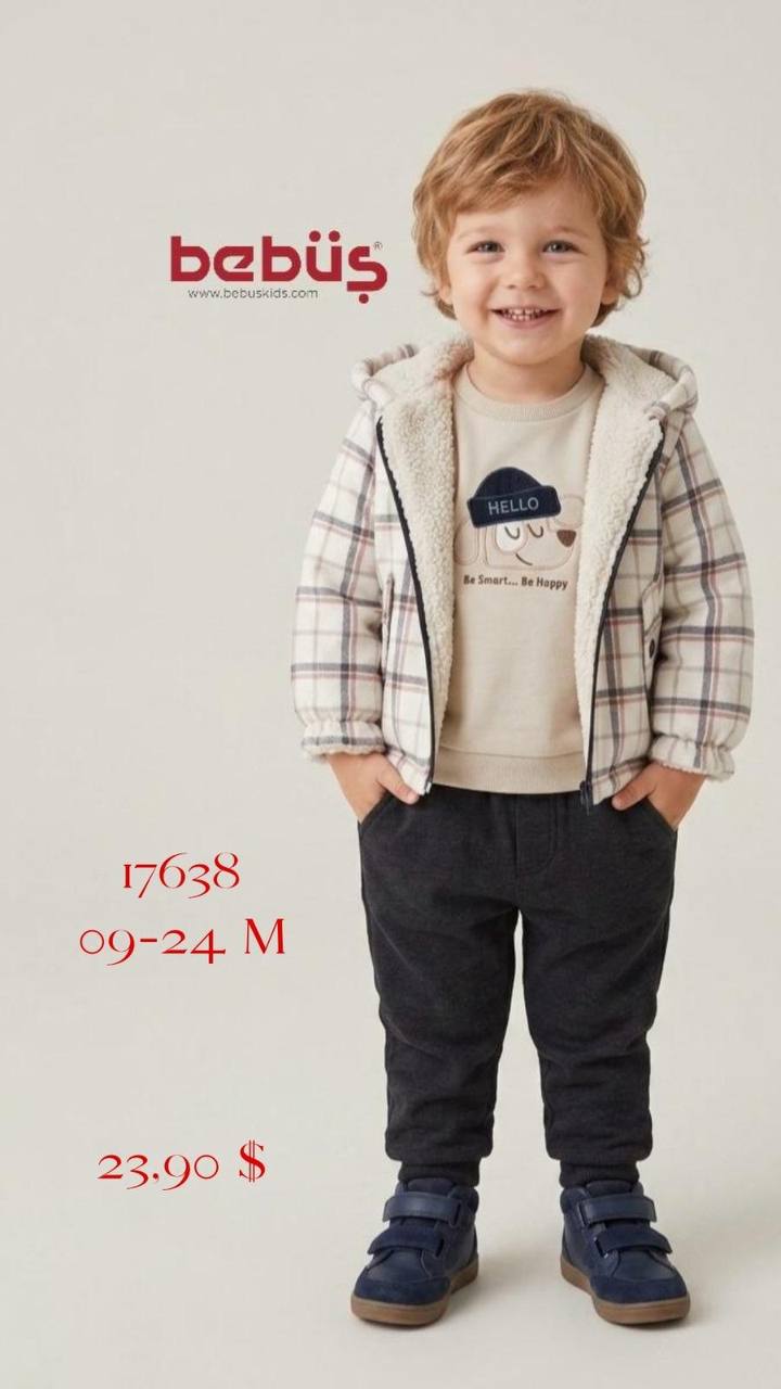 Bebüş Kids 17638 toptan Erkek Çocuk