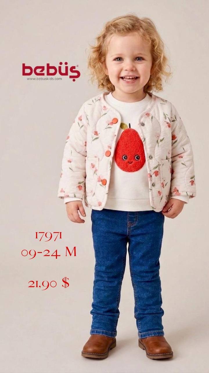 Bebüş Kids 17921 toptan Kız Çocuk