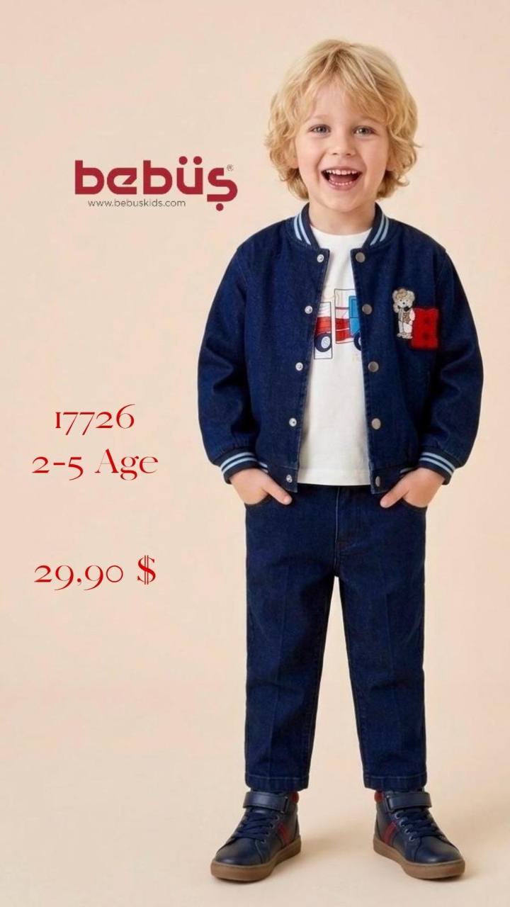Bebüş Kids 17726 toptan Erkek Çocuk