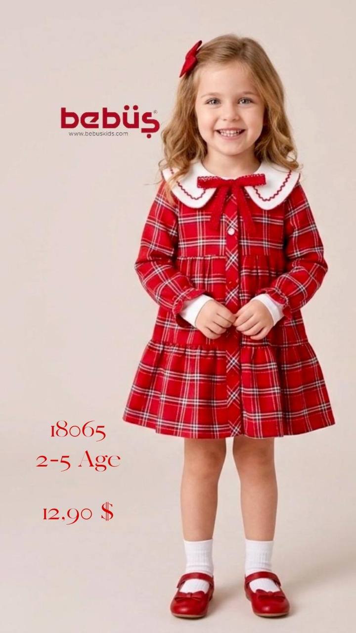 Bebüş Kids 18065 toptan Kız Çocuk