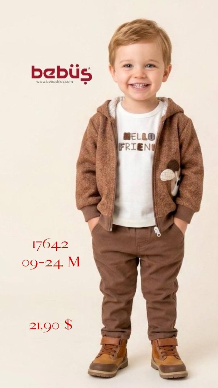 Bebüş Kids 17642 toptan Erkek Çocuk