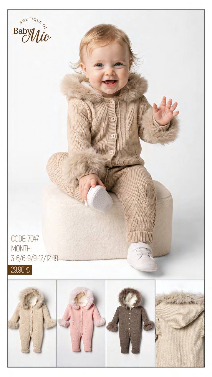 Baby Mio 7047 · Beige — Nouveau-né en gros