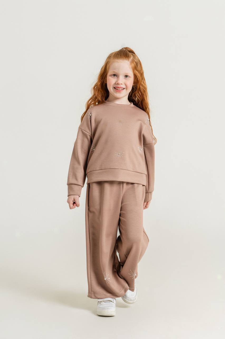Harby Kids Y146 · Beige wholesale Girls