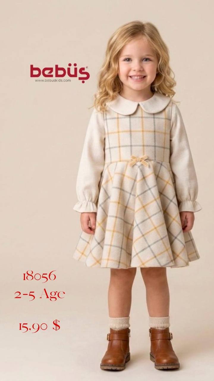 Bebüş Kids 18056 toptan Kız Çocuk