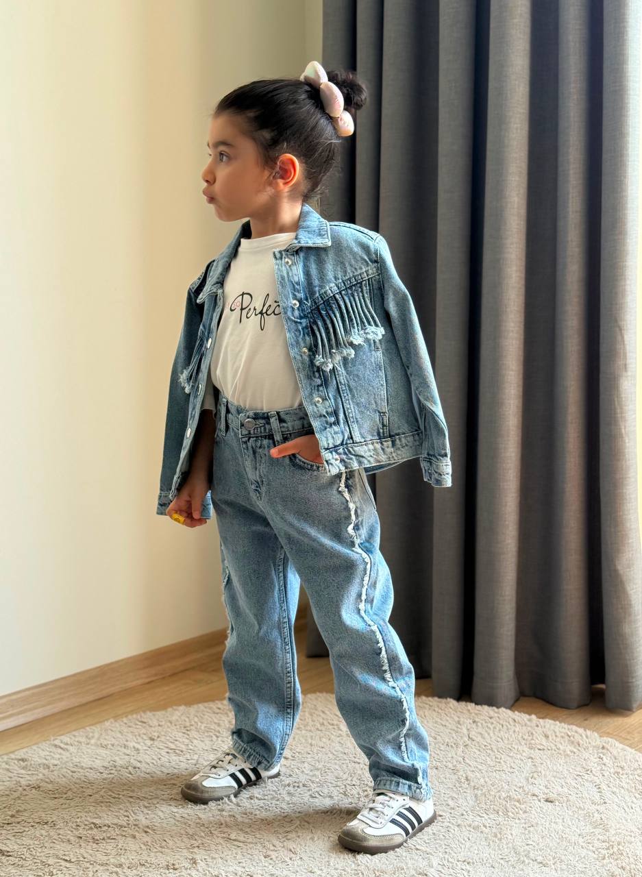 Boy Boy Kids 1025 · Mavi toptan Kız Çocuk