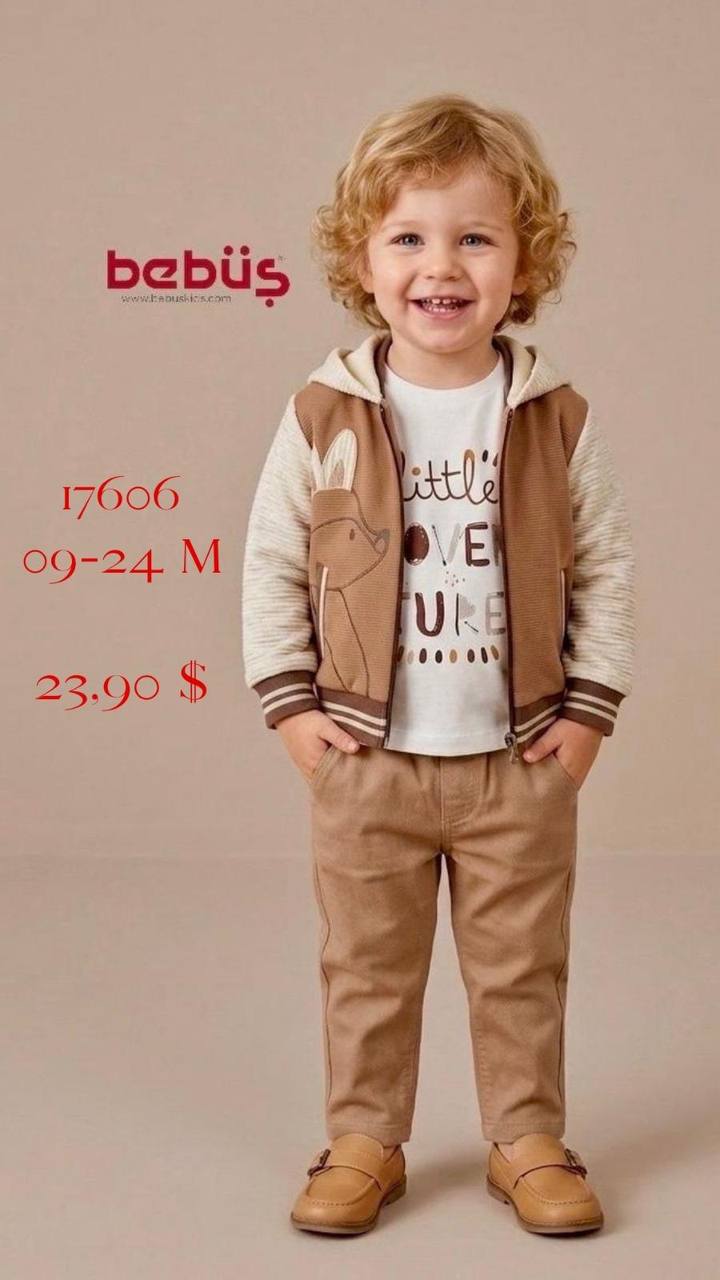 Bebüş Kids 17606 toptan Erkek Çocuk