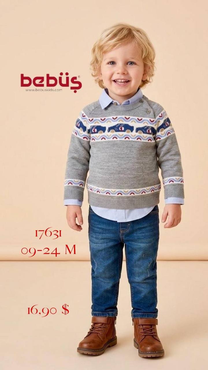 Bebüş Kids 17631 toptan Erkek Çocuk
