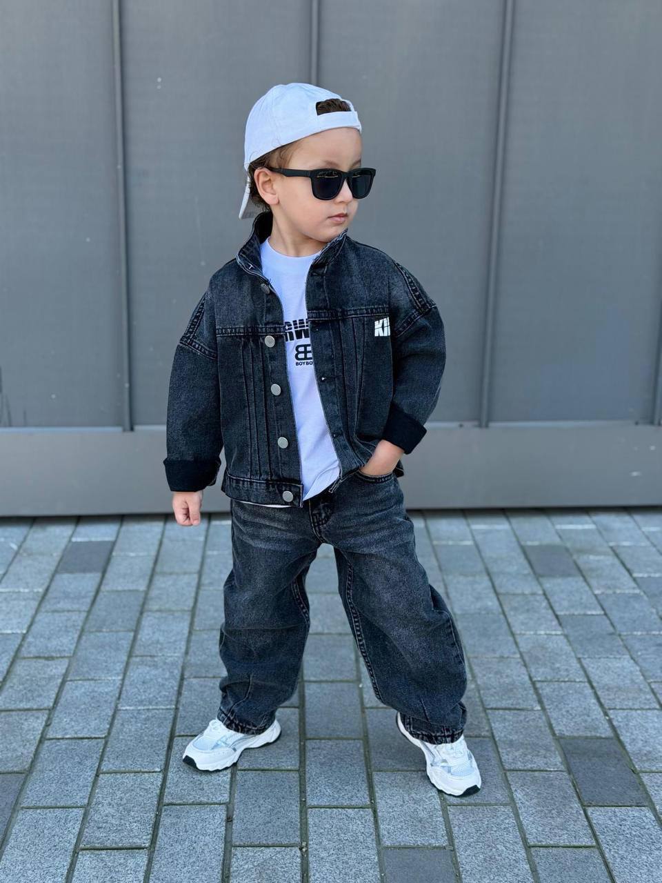 Boy Boy Kids 0080 · Siyah toptan Erkek Çocuk