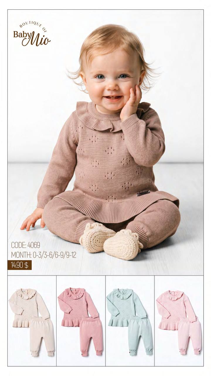Baby Mio 4069 · Beige — Nouveau-né en gros